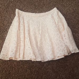 Light pink skirt